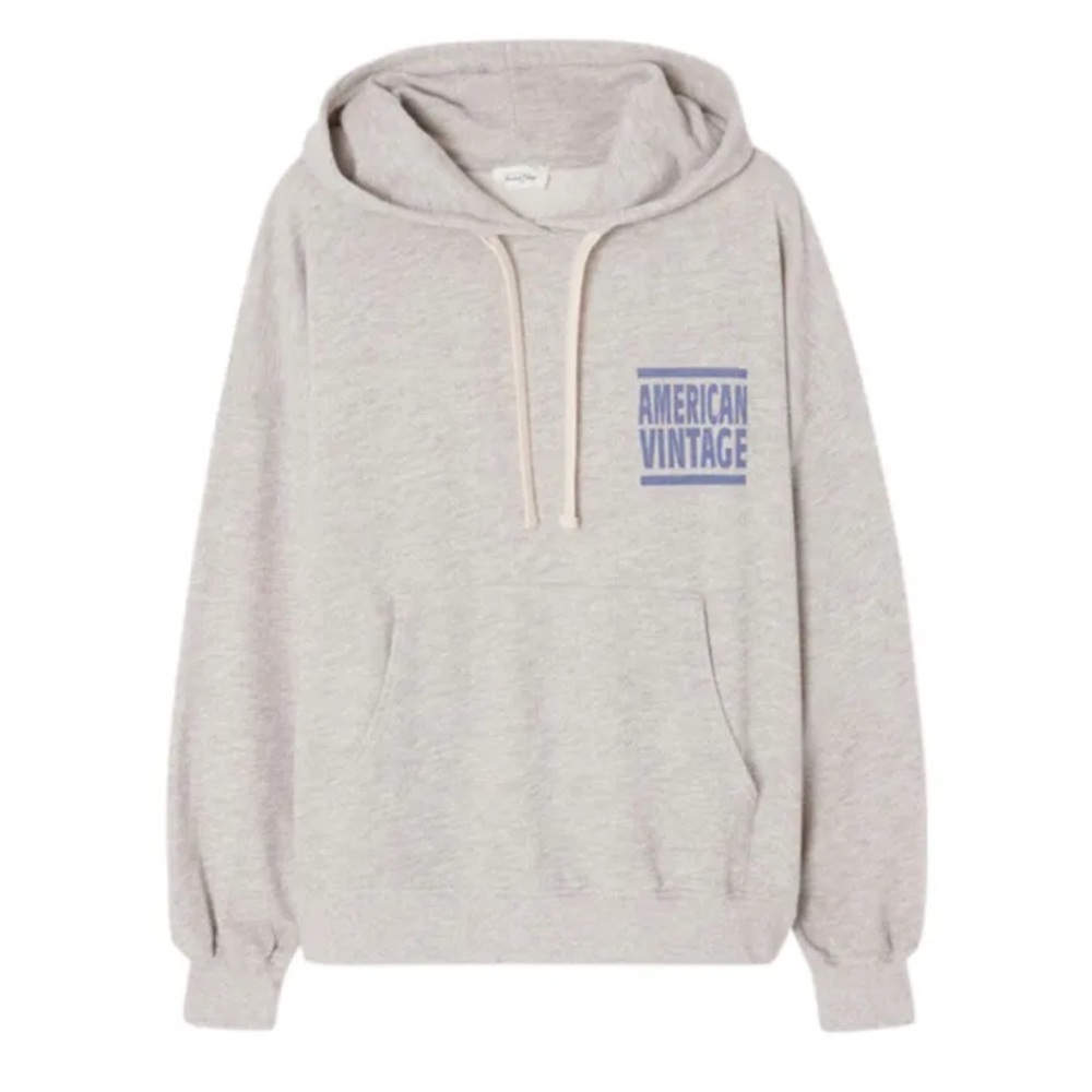 American Vintage Zofbay Hoodie | Heather grey (XS/S) nwot